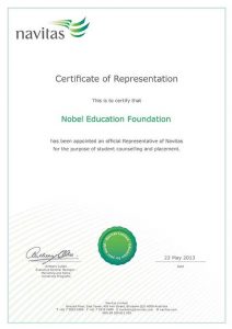 Certification Navitas
